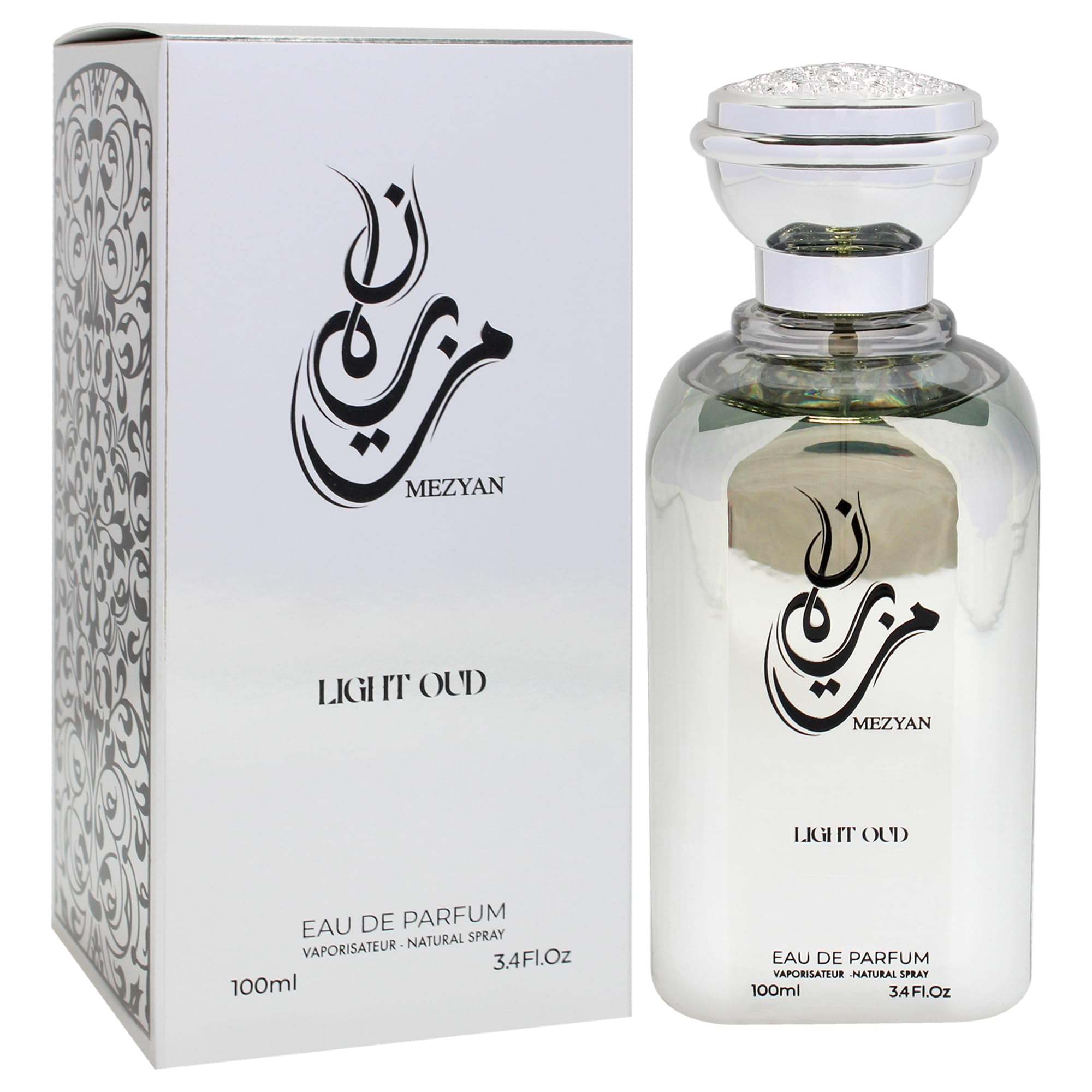 Foto 4 pulgar | Perfume Sezan Mezyan Light Oud Eau De Parfum Para Mujer  100 Ml - Venta Internacional.