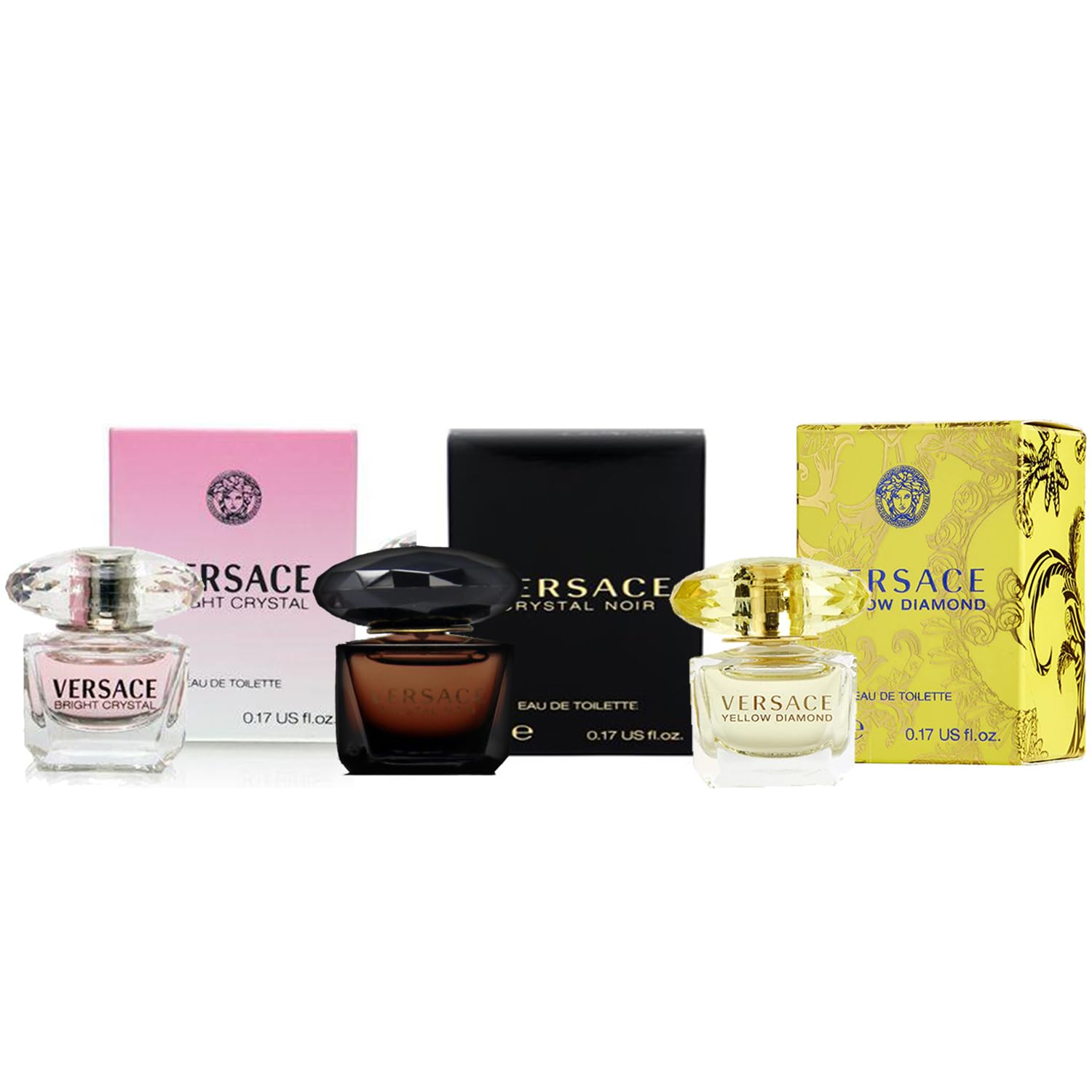 Foto 2 pulgar | Miniset De Regalo Perfume Versace Variety De 3 Piezas Para Mujer - Venta Internacional.
