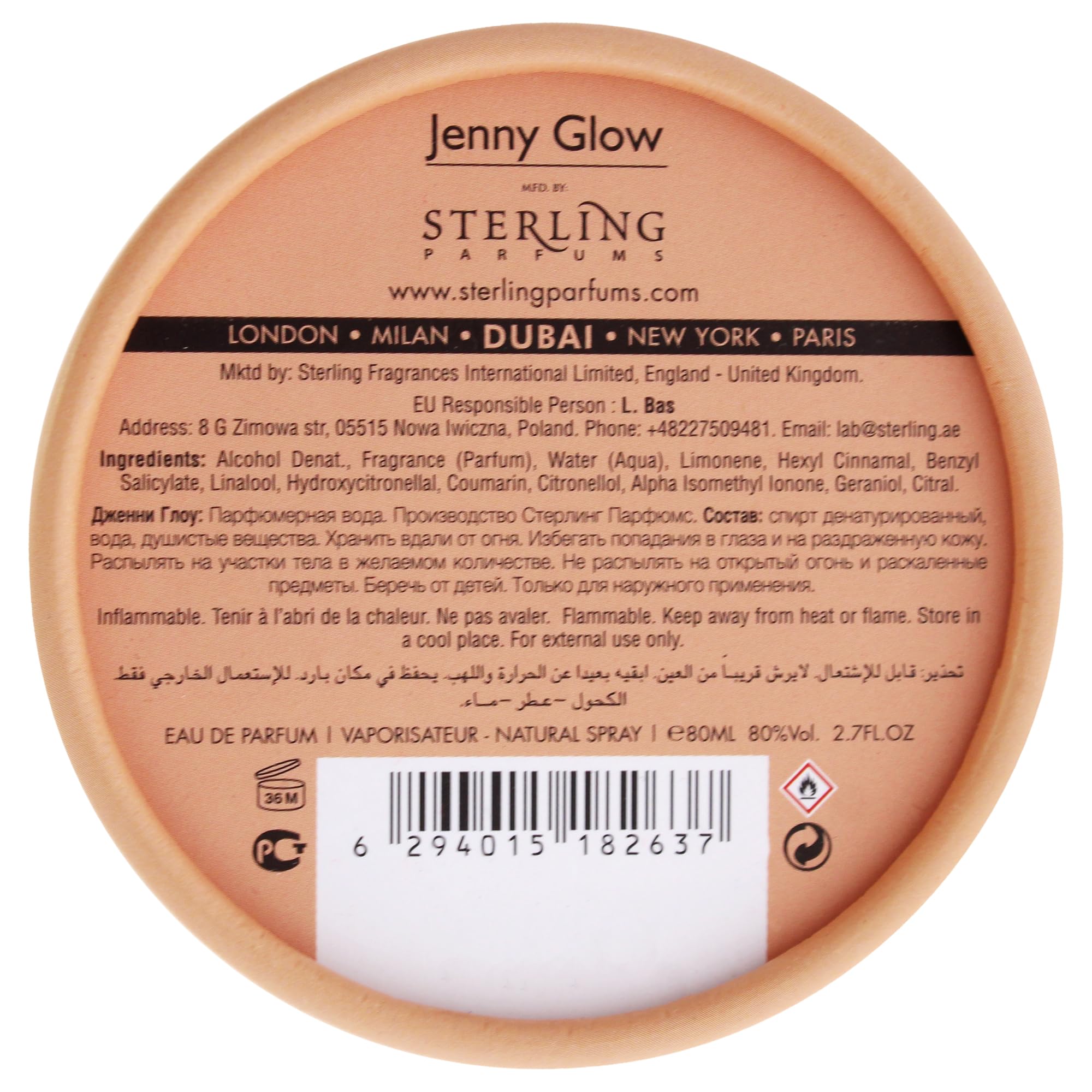 Foto 6 pulgar | Perfume Jenny Glow Charme Eau De Parfum Para Mujer  80 Ml - Venta Internacional.