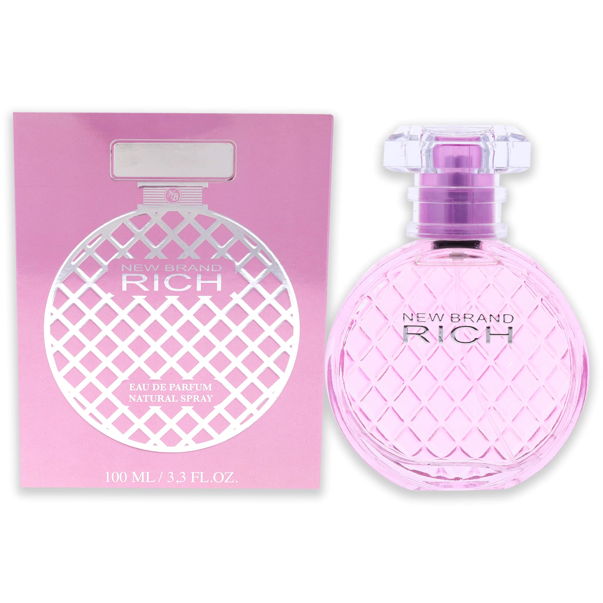 Foto 2 pulgar | Perfume New Brand Rich Eau De Parfum 100 Ml Para Mujer - Venta Internacional.