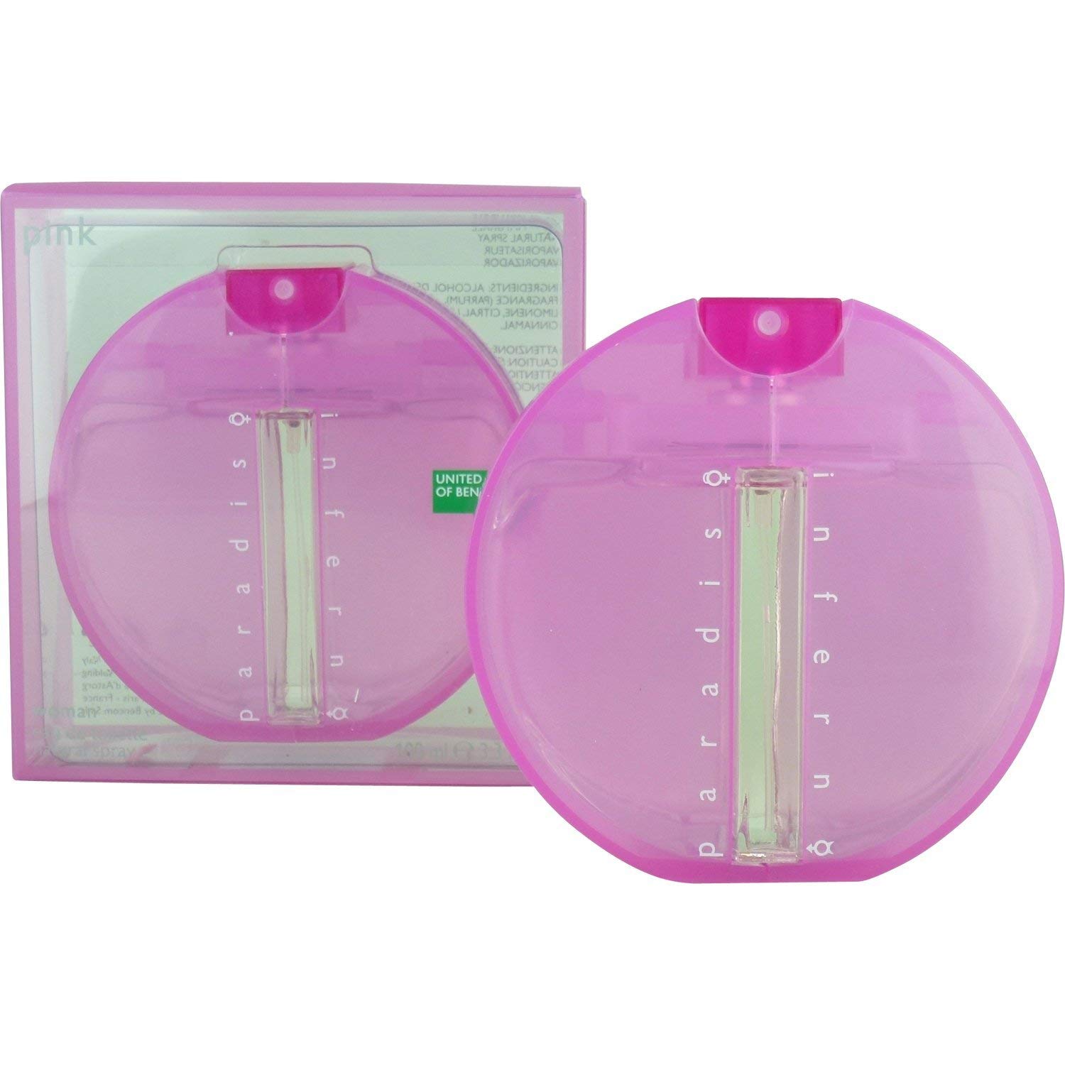 Foto 2 pulgar | Perfume United Colors Of Benetton Inferno Paradiso Pink Edt 100 Ml - Venta Internacional.