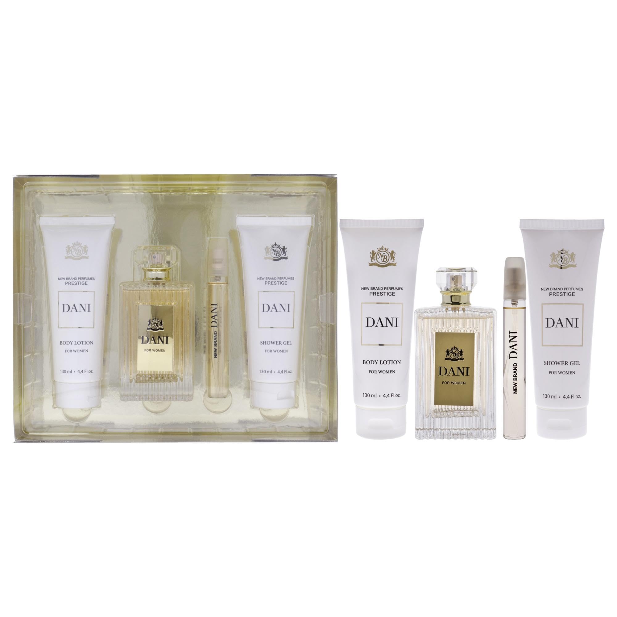 Foto 2 pulgar | Set De Regalo De Perfume New Brand Prestige Dani Para Mujer  100 Ml - Venta Internacional.