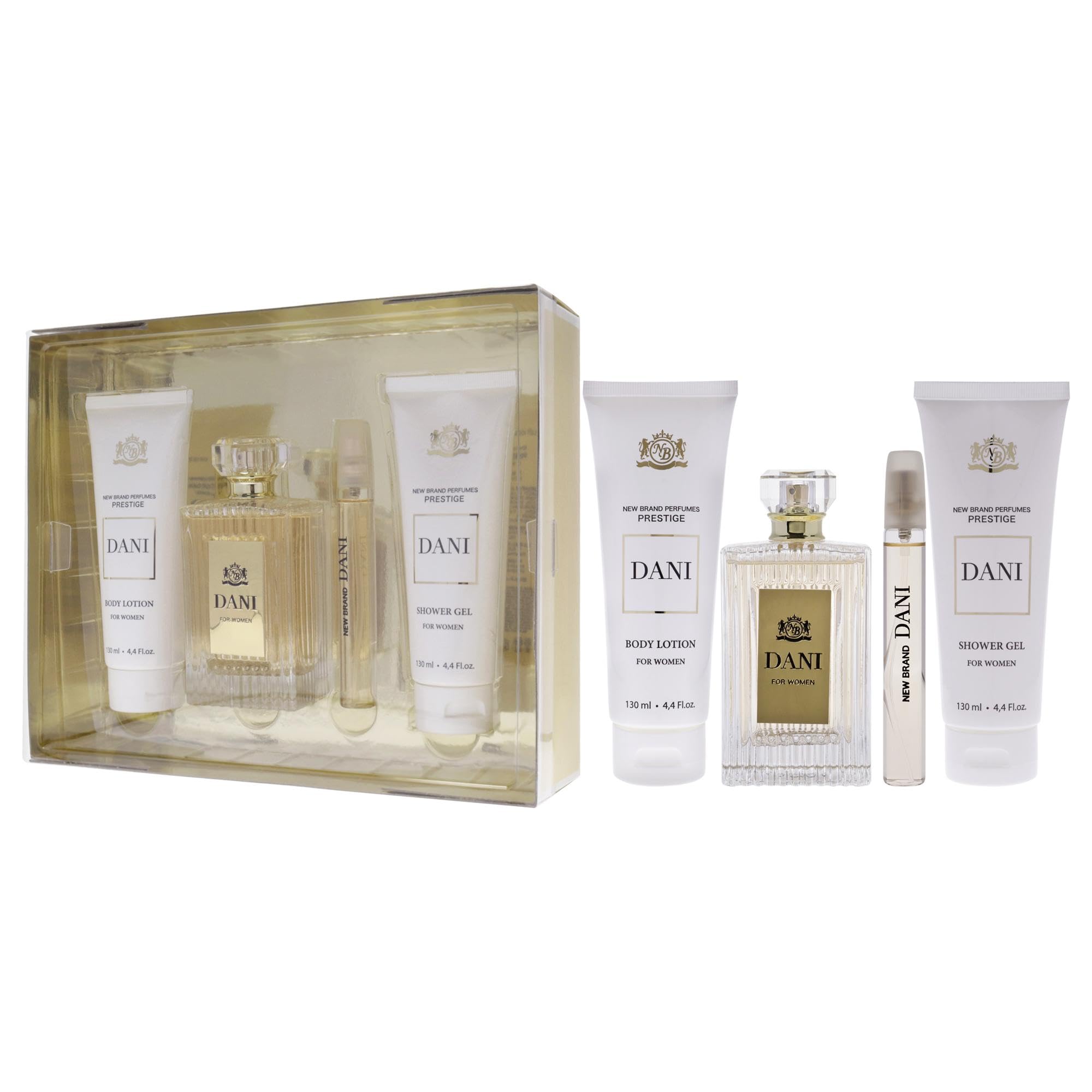 Foto 5 pulgar | Set De Regalo De Perfume New Brand Prestige Dani Para Mujer  100 Ml - Venta Internacional.