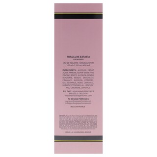 Foto 7 | Perfume Fragluxe Extasia Para Mujer 100 Ml Eau De Toilette - Venta Internacional.