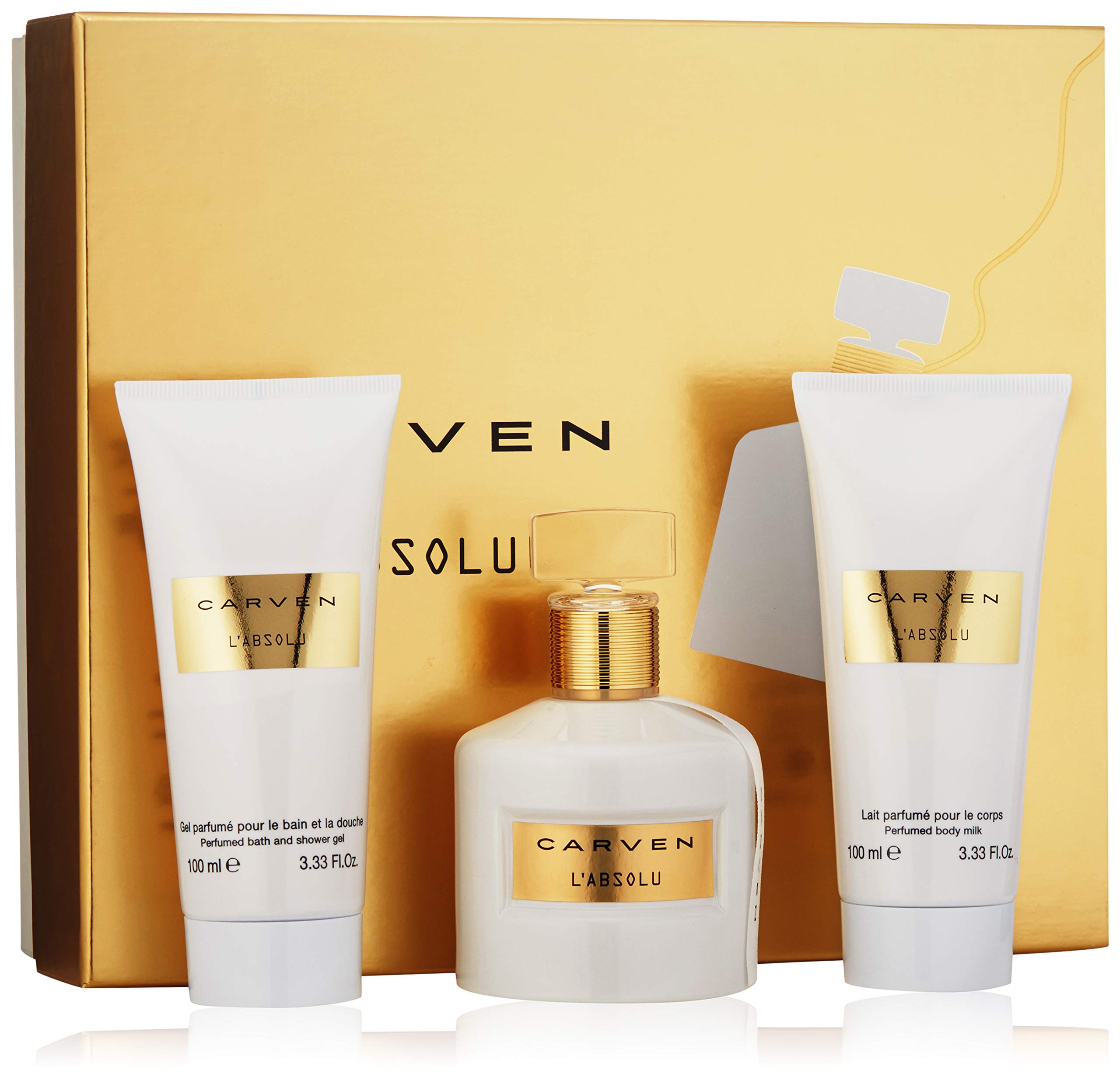 Foto 2 pulgar | Set De Regalo De Perfume Carven L'absolu Para Mujer Edp 100ml - Venta Internacional.