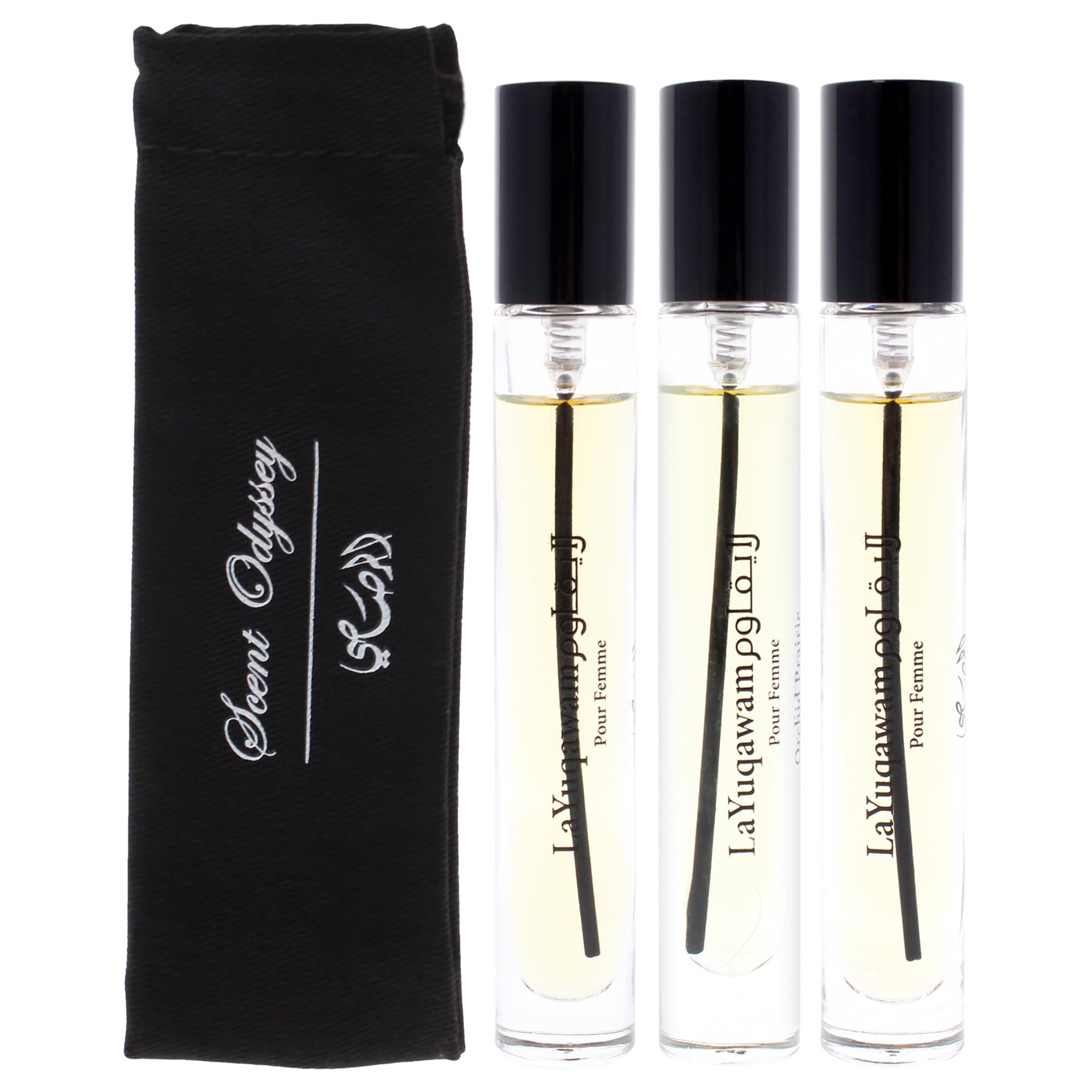 Foto 3 pulgar | Miniset De Regalo Perfume Rasasi Scent Odyssey La Yuqawam De 3 Piezas - Venta Internacional.