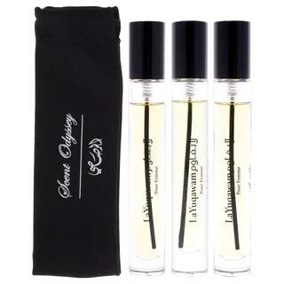 Foto 2 | Miniset De Regalo Perfume Rasasi Scent Odyssey La Yuqawam De 3 Piezas - Venta Internacional.