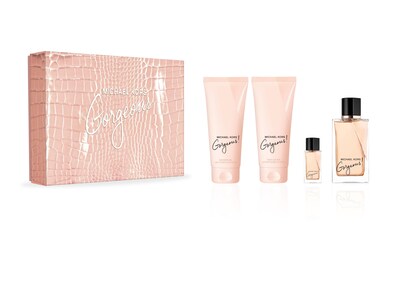 Foto 1 | Set De Regalo Perfume Michael Kors Gorgeous Natural Eau De Parfum 4 Piezas - Venta Internacional.