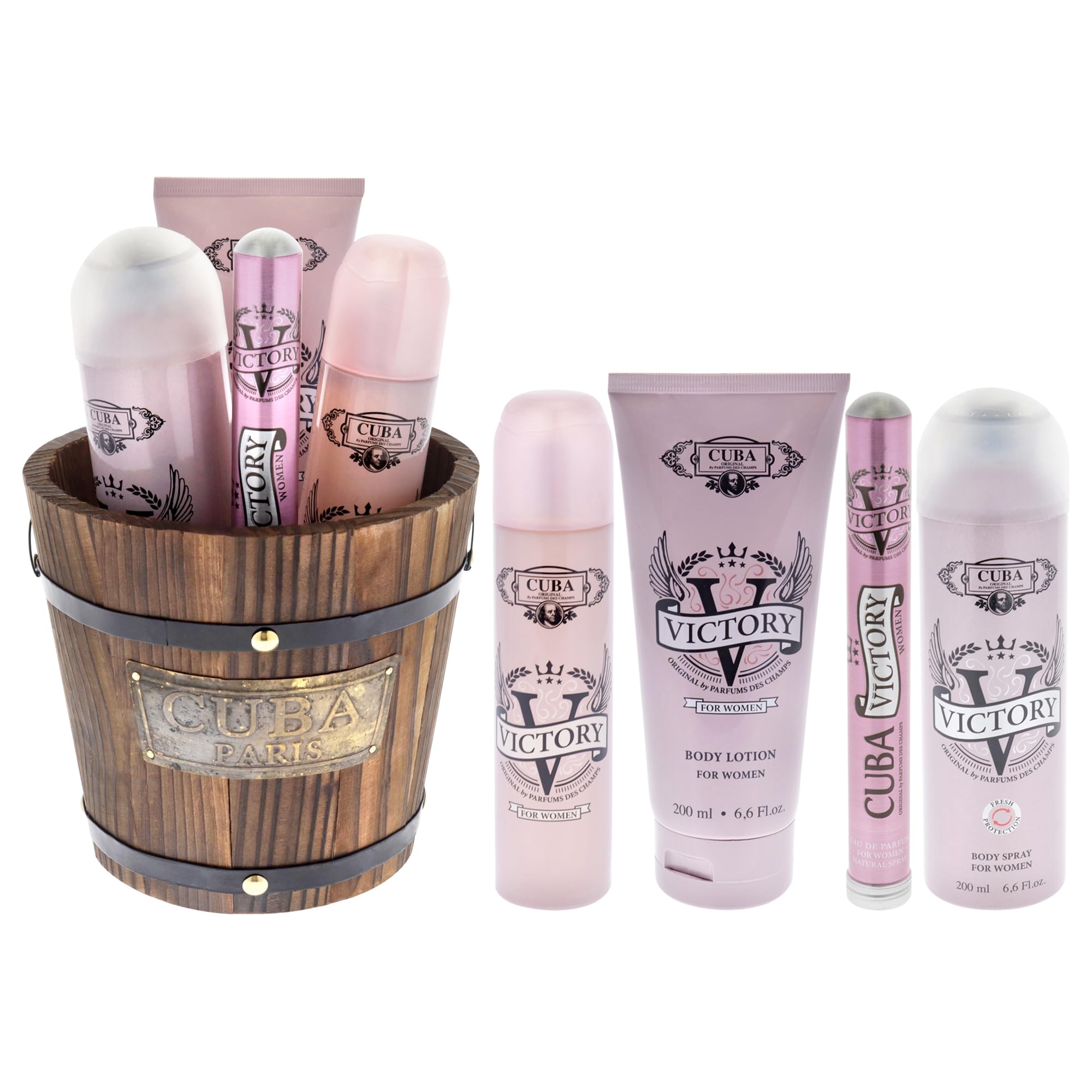 Foto 1 | Set De Regalo Perfume Cuba Victory Para Mujer  4 Piezas  Edp  100 Ml - Venta Internacional.