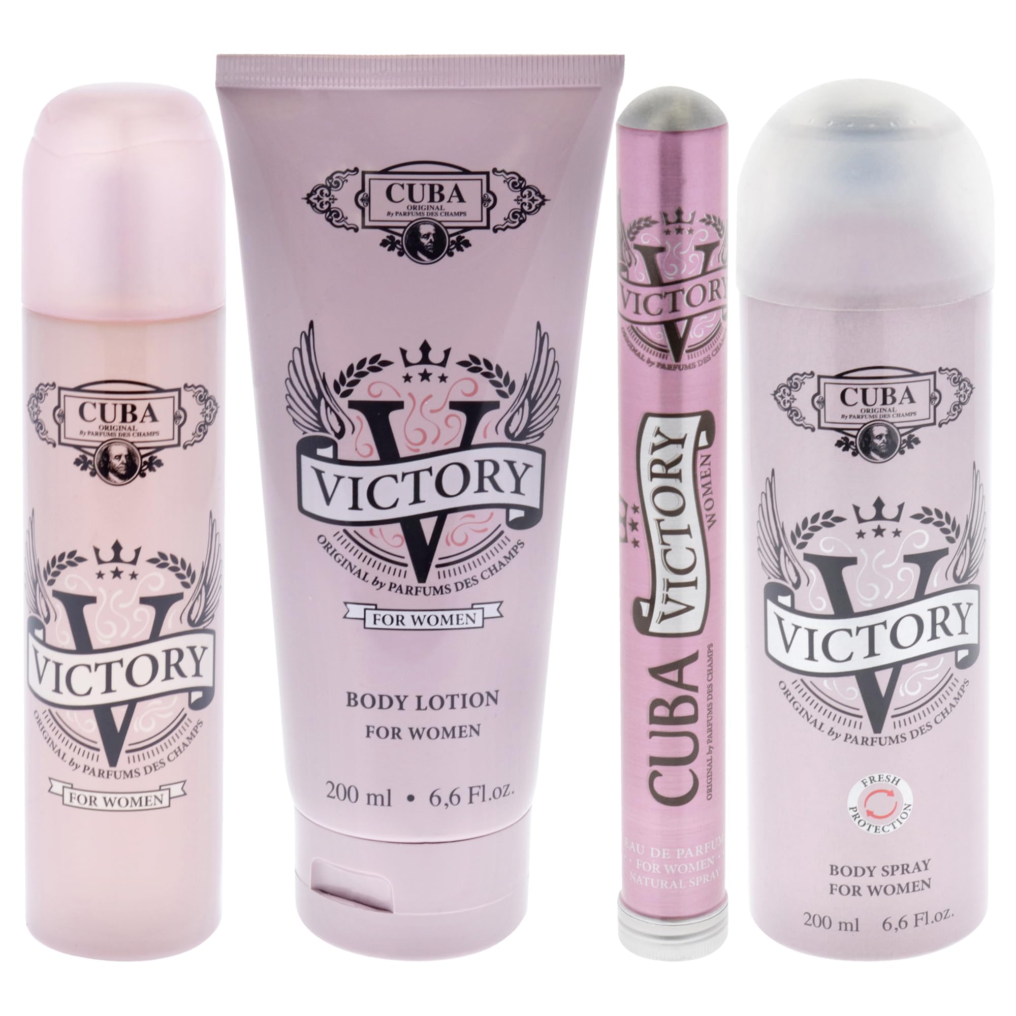 Foto 2 | Set De Regalo Perfume Cuba Victory Para Mujer  4 Piezas  Edp  100 Ml - Venta Internacional.