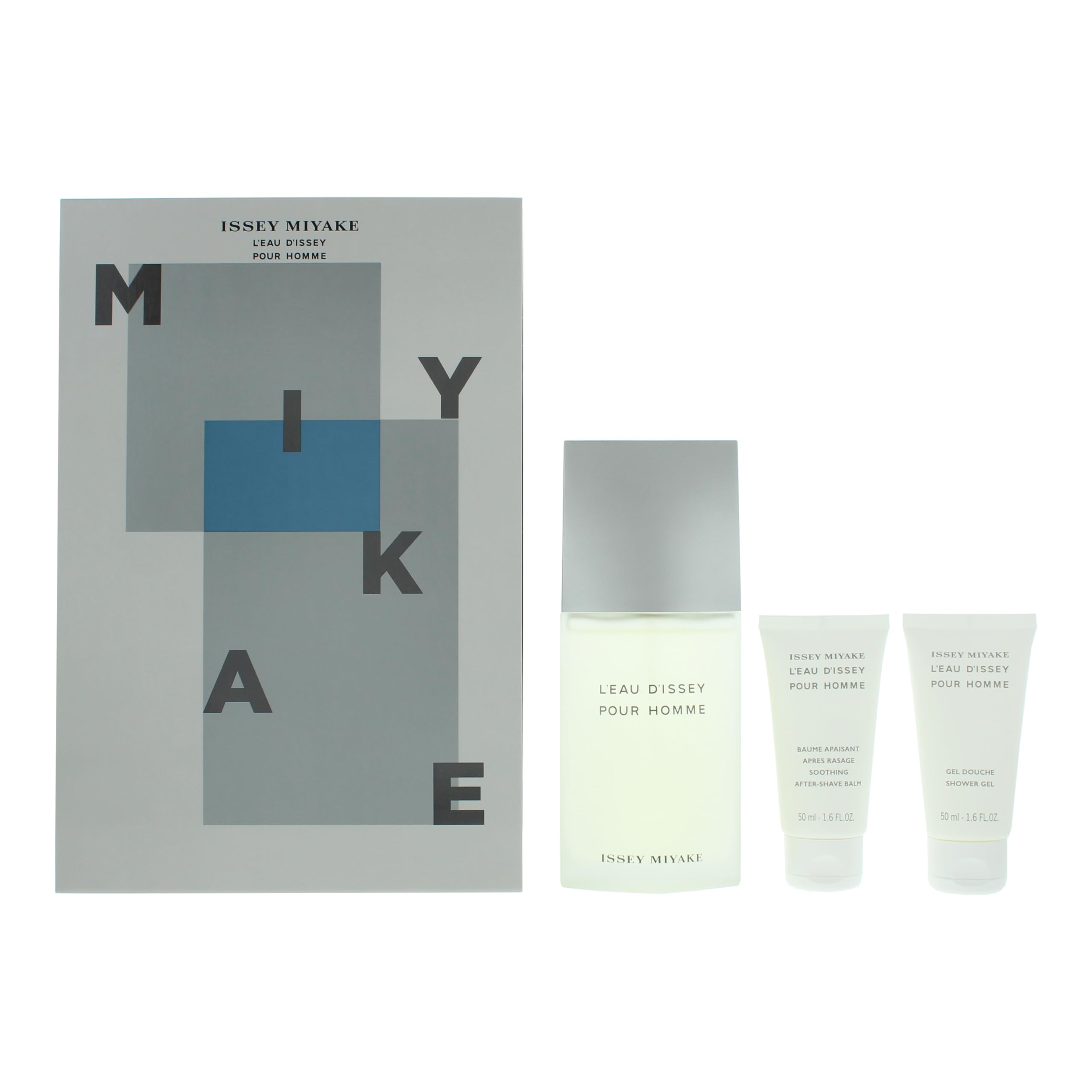 Foto 2 pulgar | Perfume Issey Miyake L'eau D'issey 125 Ml Edt + 50 Ml Sg + 50 Ml As - Venta Internacional.