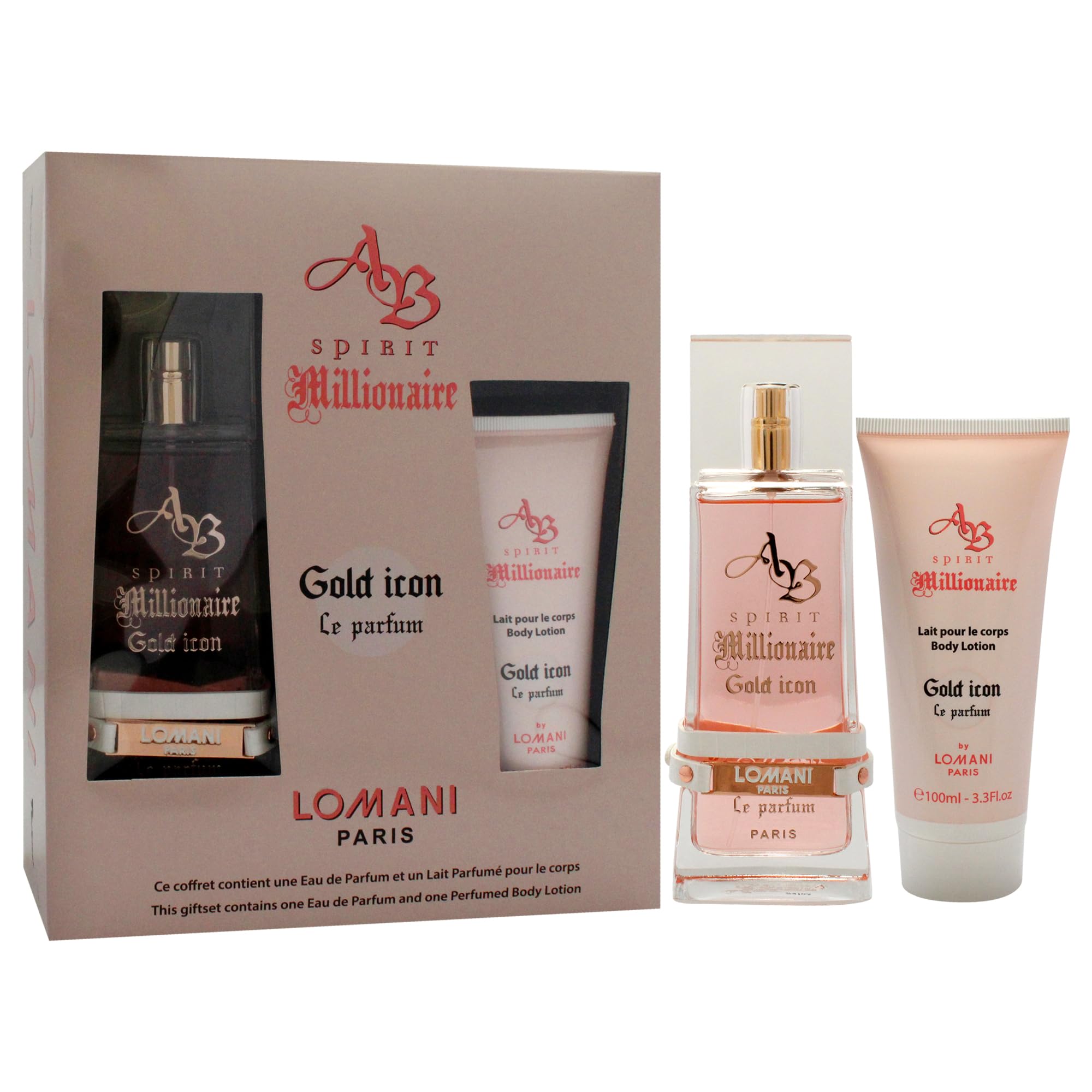 Foto 4 pulgar | Perfume Lomani Ab Spirit Millionaire Le Parfum Gold Icon  100 Ml - Venta Internacional.