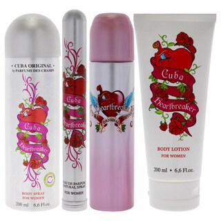 Foto 2 | Set De Perfume Cuba Heartbreaker Para Mujer Con Fragancia De Larga Duración - Venta Internacional.