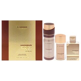 Foto 1 | Set De Regalo Perfume Al Haramain Amber Oud Gold Edition Extreme De 3 Piezas - Venta Internacional.