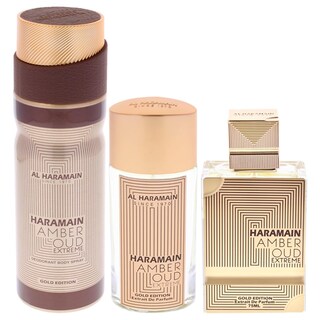Foto 3 | Set De Regalo Perfume Al Haramain Amber Oud Gold Edition Extreme De 3 Piezas - Venta Internacional.