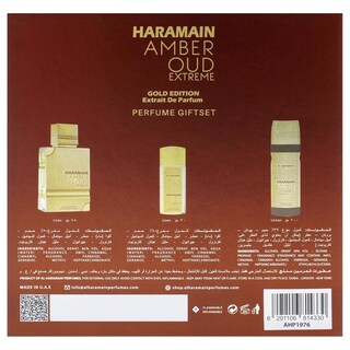 Foto 5 | Set De Regalo Perfume Al Haramain Amber Oud Gold Edition Extreme De 3 Piezas - Venta Internacional.