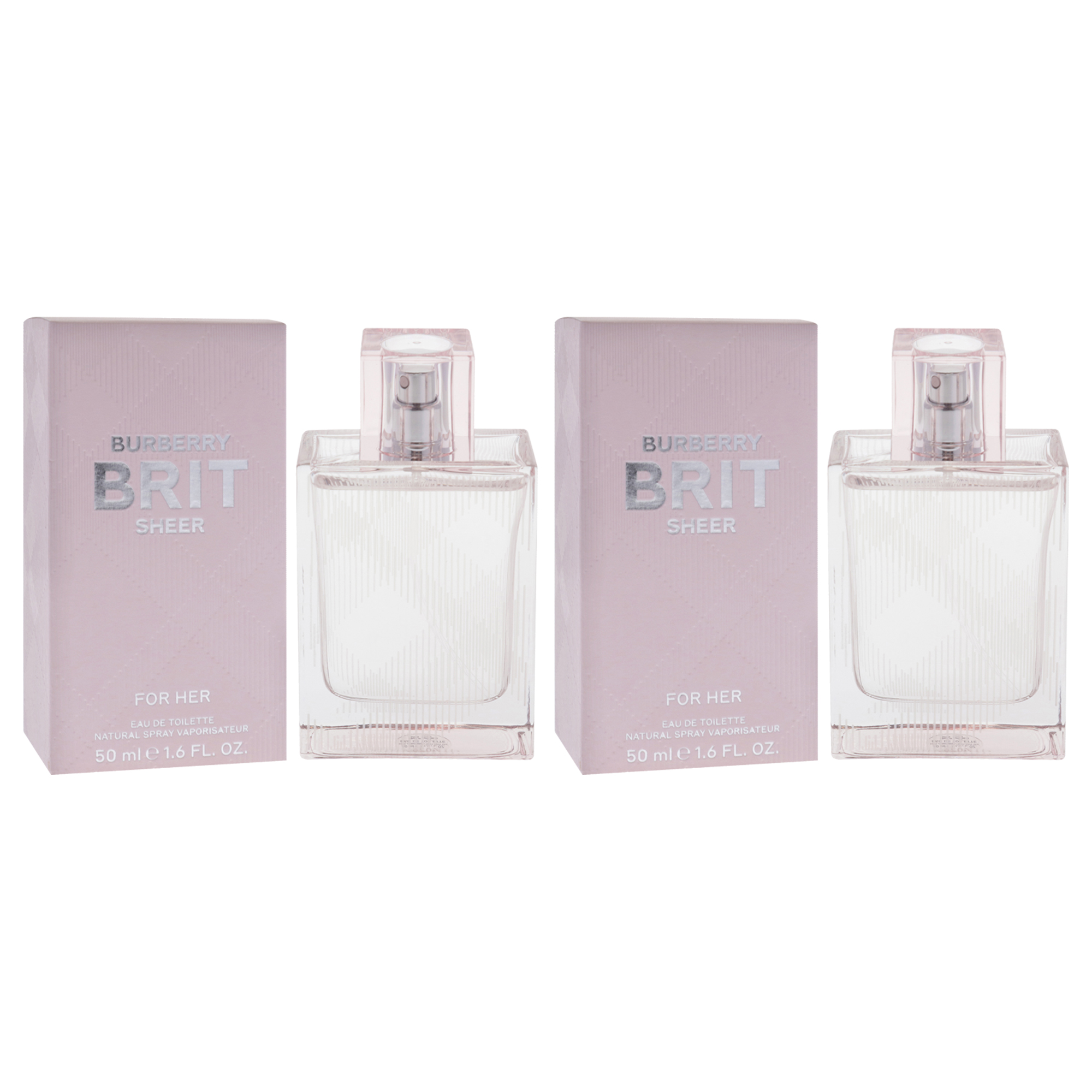 Foto 4 pulgar | Perfume Burberry Brit Sheer  Paquete De 2 Unidades  Para Mujer - Venta Internacional.