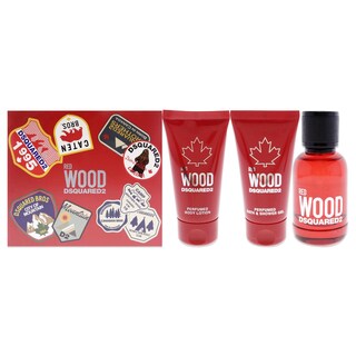 Foto 1 | Perfume Dsquared2 Red Wood Edt Para Mujer 50 Ml Con Loción Corporal Y Gel - Venta Internacional.