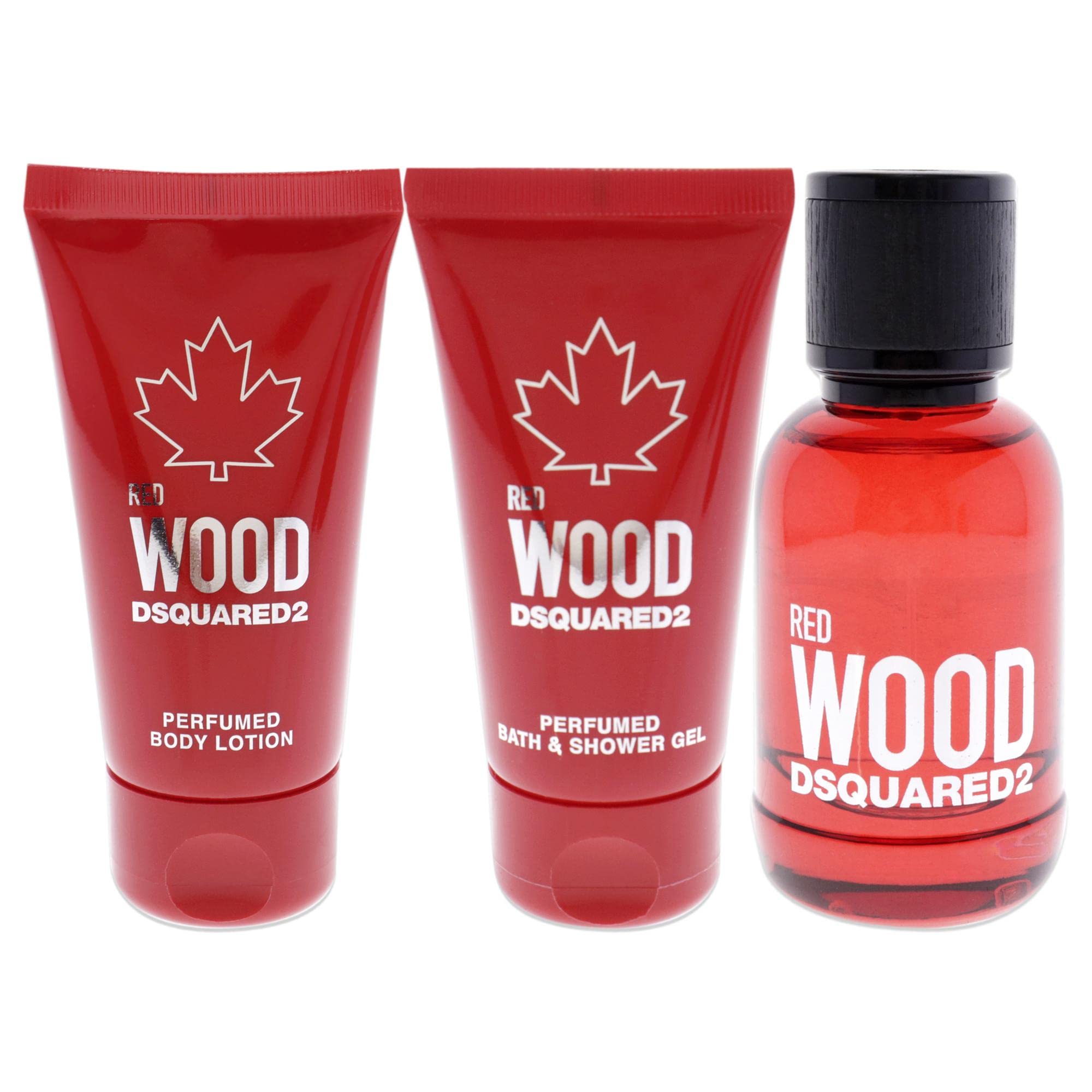 Foto 3 pulgar | Perfume Dsquared2 Red Wood Edt Para Mujer  50 Ml  Con Loción Corporal Y Gel - Venta Internacional.