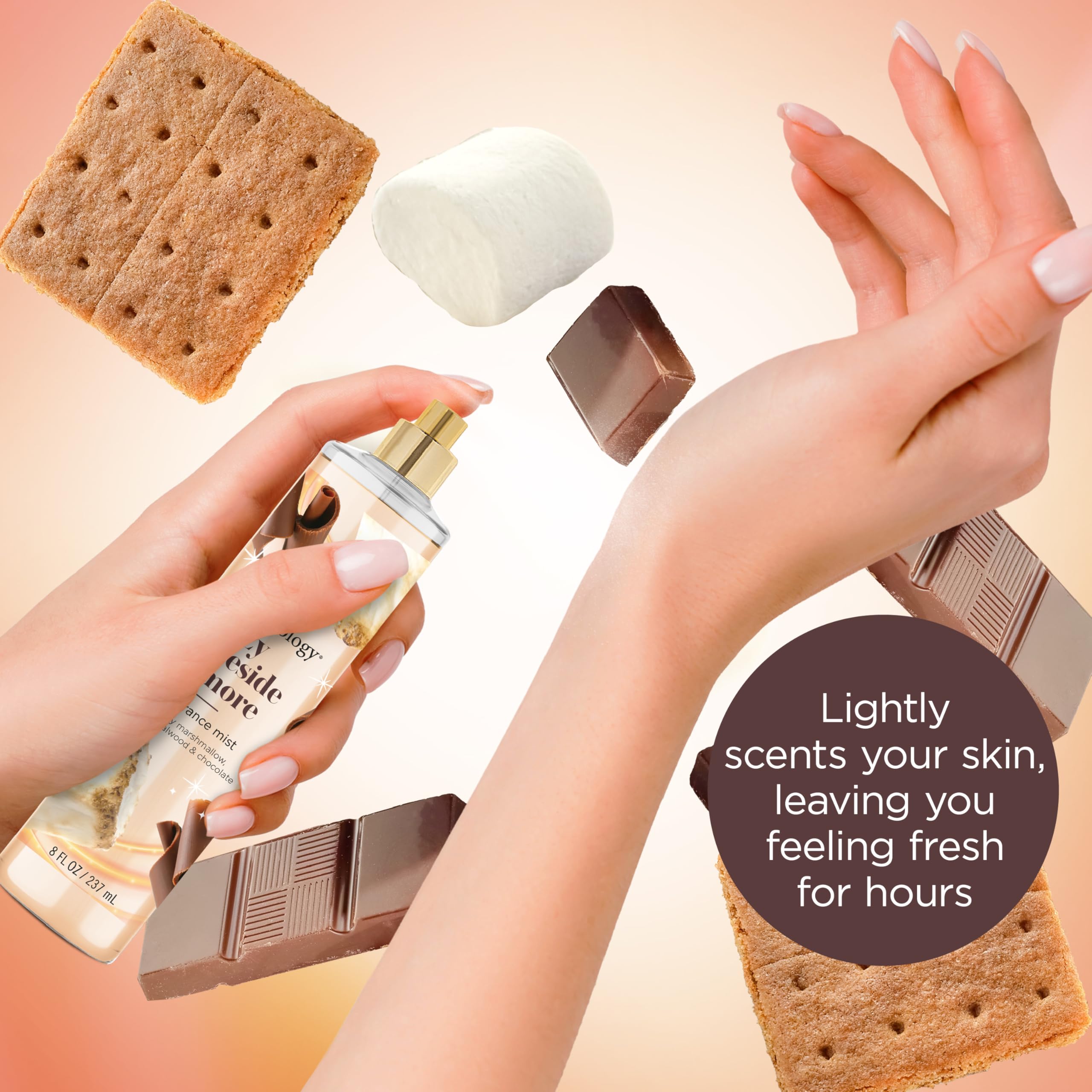 Foto 4 pulgar | Body Mist Bodycology  Duradero Y Acogedor  Fireside S'more  240 Ml - Venta Internacional.