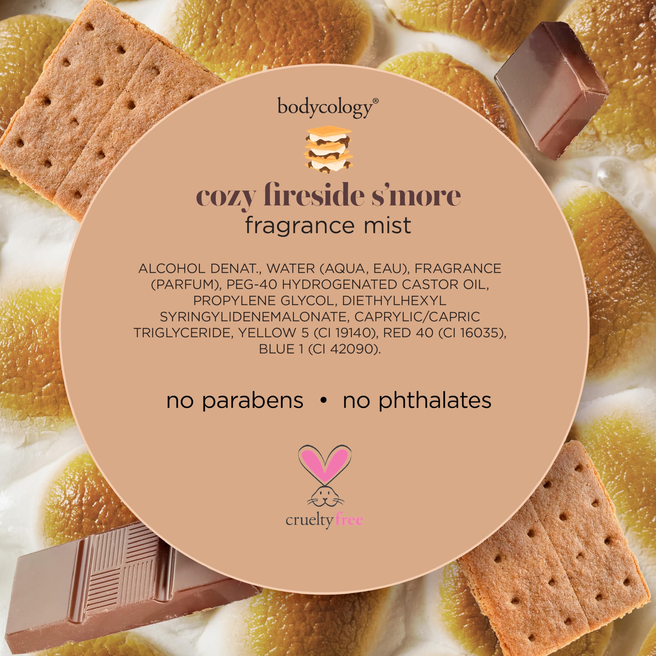 Foto 7 pulgar | Body Mist Bodycology  Duradero Y Acogedor  Fireside S'more  240 Ml - Venta Internacional.