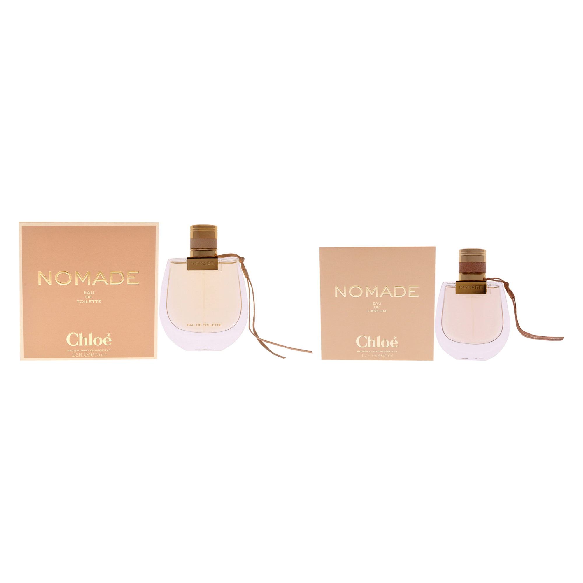 Foto 1 | Perfume Chloe Nomade En Aerosol Edt De 75 Ml Y Aerosol Edp De 50 Ml  2 Unidades - Venta Internacional.