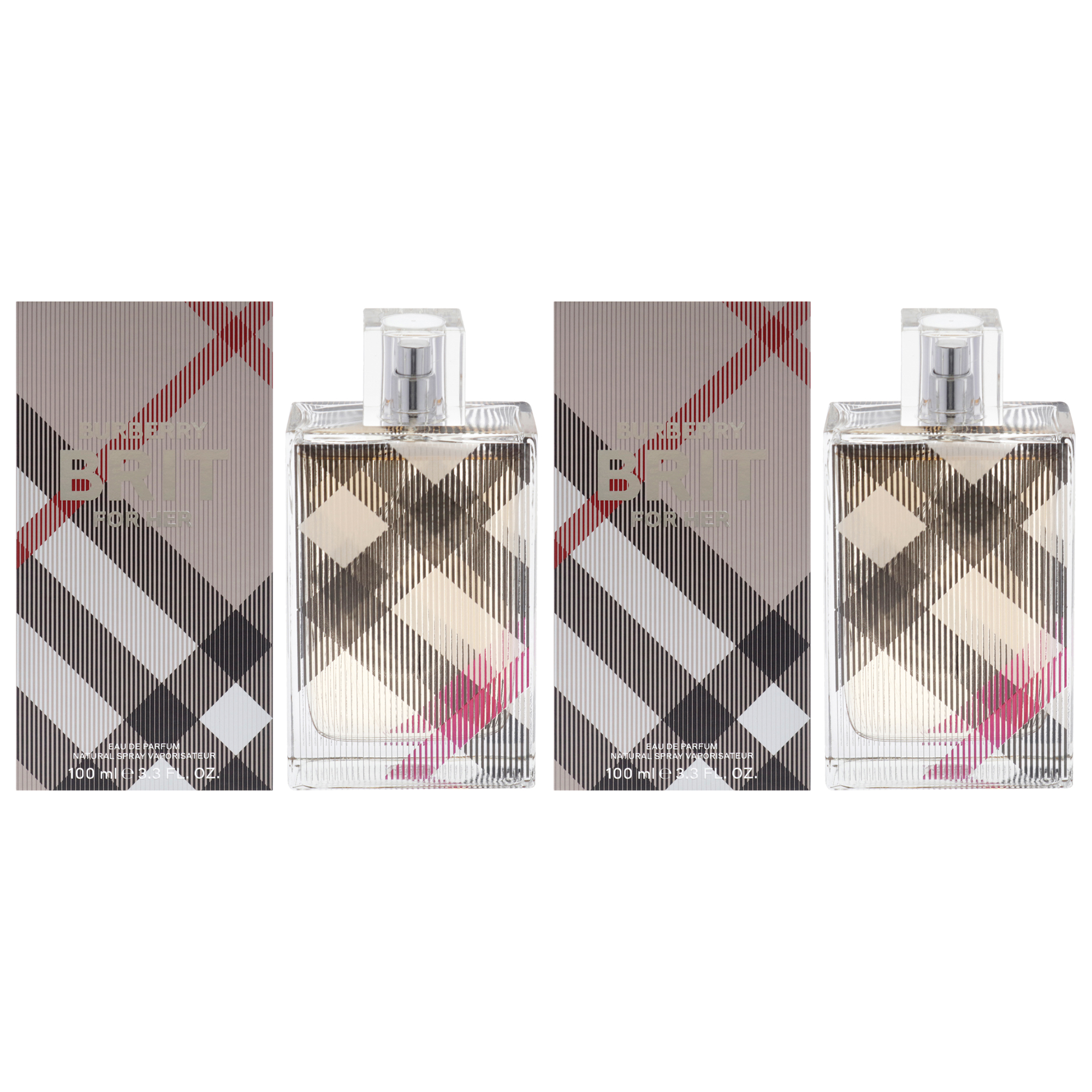 Foto 2 pulgar | Perfume Burberry Brit For Her  Pack De 2 Unidades - Venta Internacional.