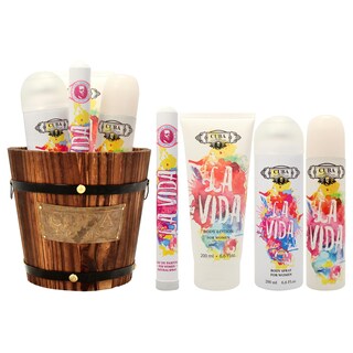 Foto 1 | Set De Regalo Perfume Cuba La Vida Para Mujer De 100 Ml 35 Ml 200 Ml - Venta Internacional.