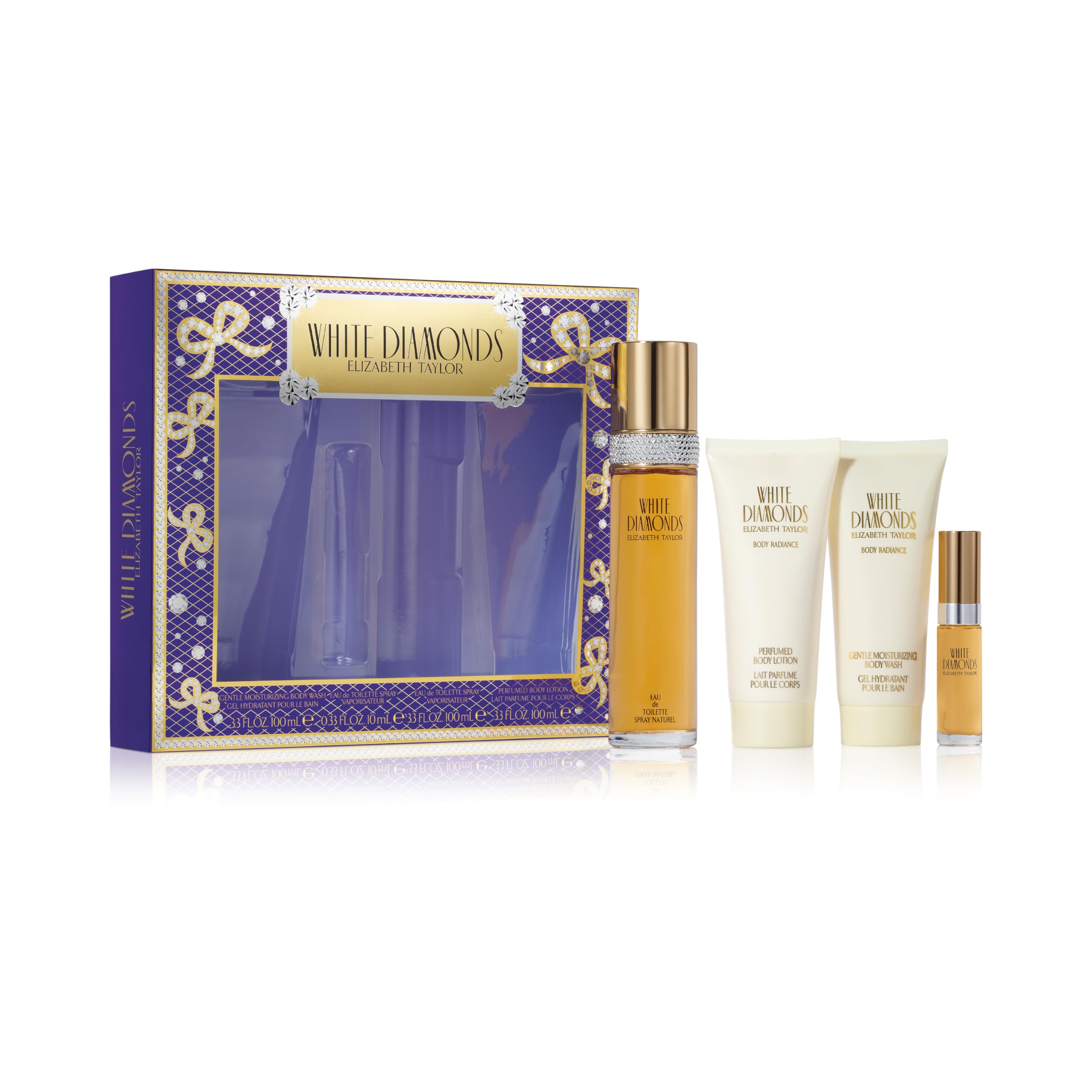 Foto 2 pulgar | Set De Perfume Elizabeth Taylor White Diamonds Para Mujer - Venta Internacional.