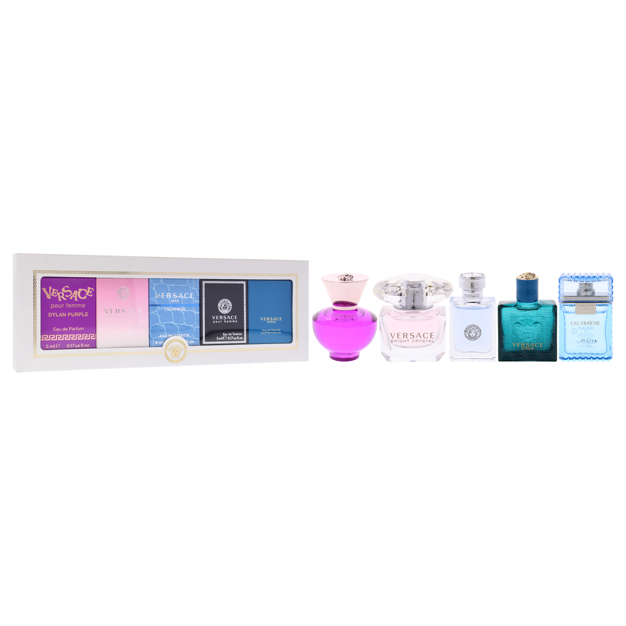 Foto 4 pulgar | Perfume Versace Miniatures Collection Unisex  5 Piezas - Venta Internacional.