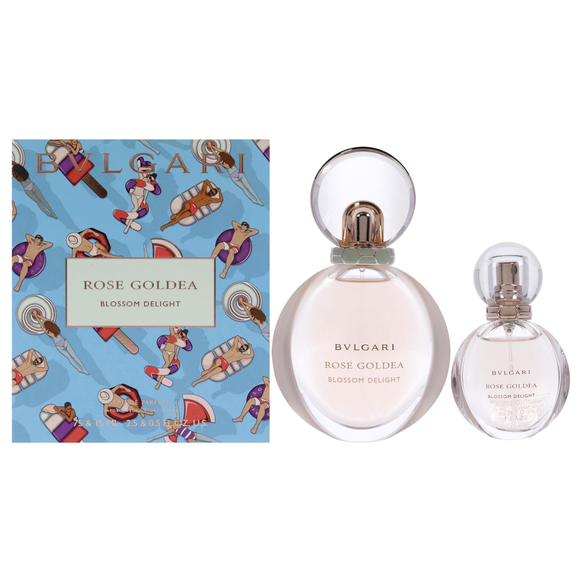 Foto 2 pulgar | Set De Regalo Perfume Bvlgari Rose Goldea Blossom Delight  75 Ml  2 Piezas - Venta Internacional.