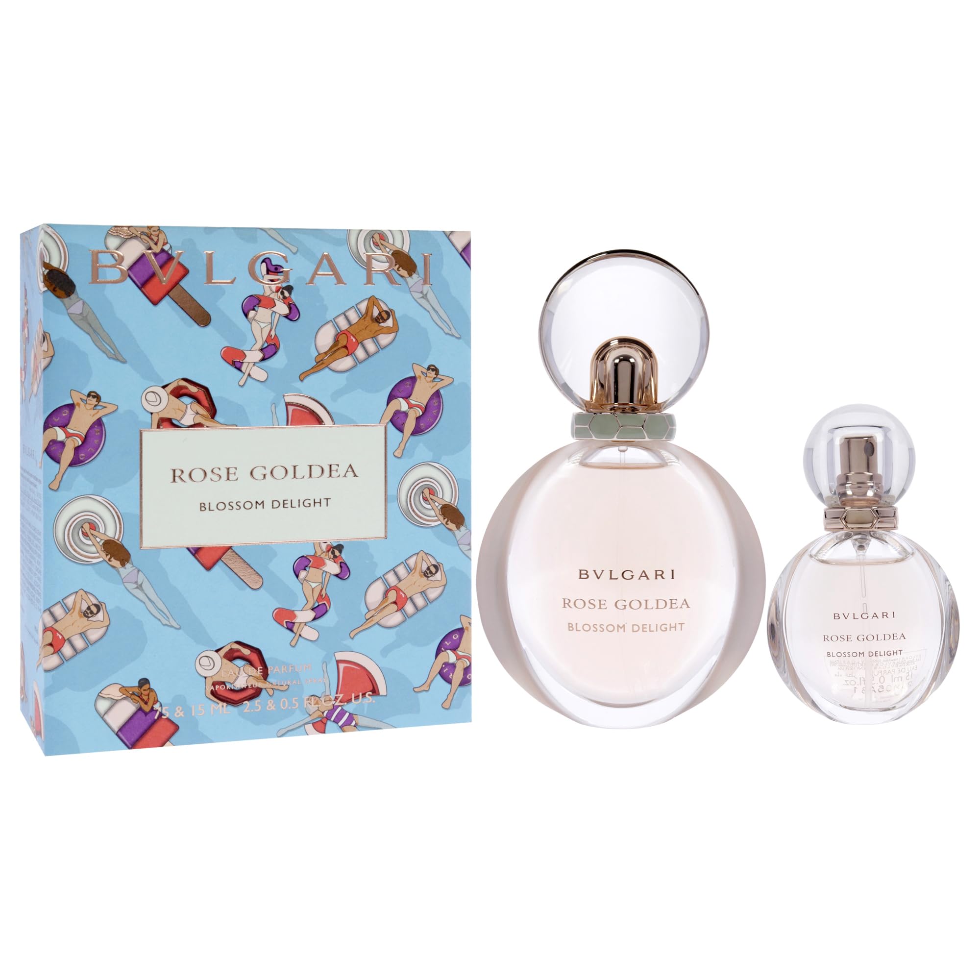 Foto 4 pulgar | Set De Regalo Perfume Bvlgari Rose Goldea Blossom Delight  75 Ml  2 Piezas - Venta Internacional.