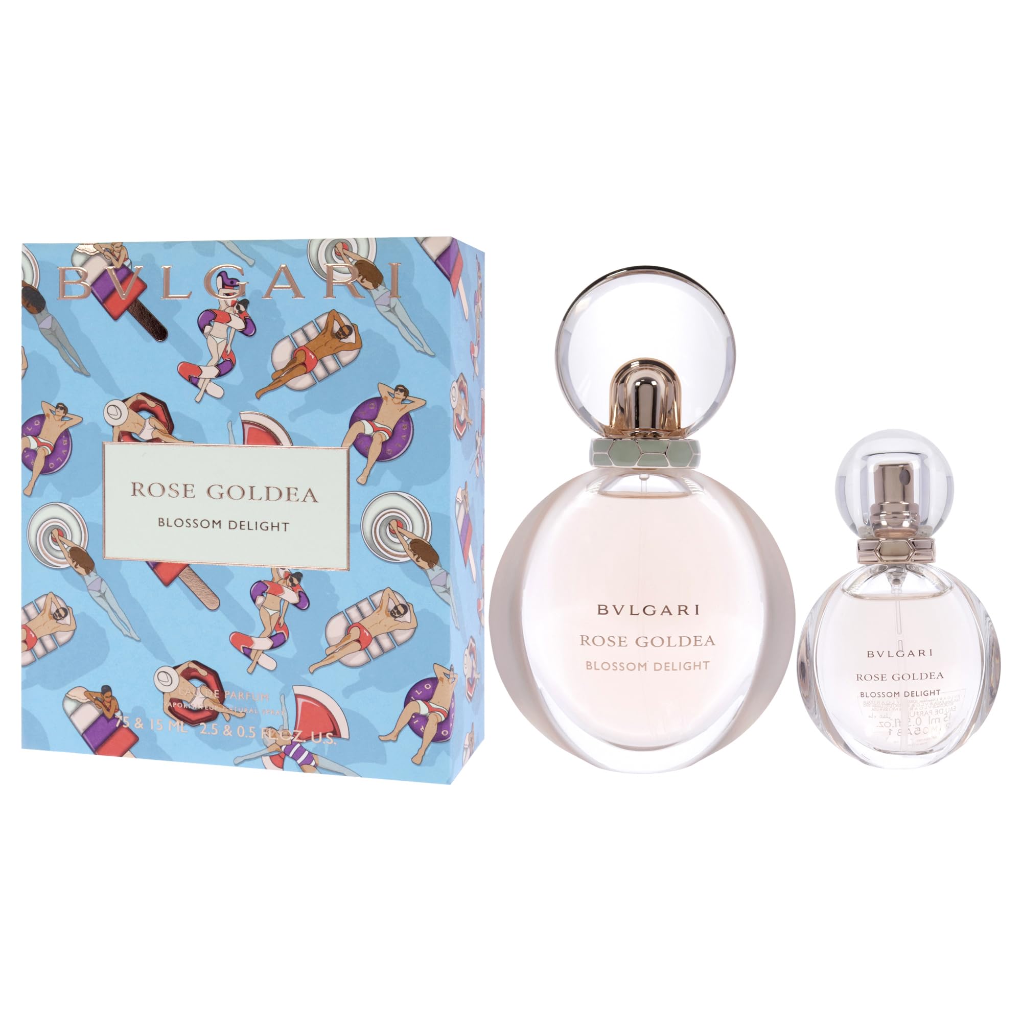 Foto 5 pulgar | Set De Regalo Perfume Bvlgari Rose Goldea Blossom Delight  75 Ml  2 Piezas - Venta Internacional.