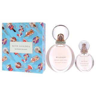 Foto 4 | Set De Regalo Perfume Bvlgari Rose Goldea Blossom Delight 75 Ml 2 Piezas - Venta Internacional.