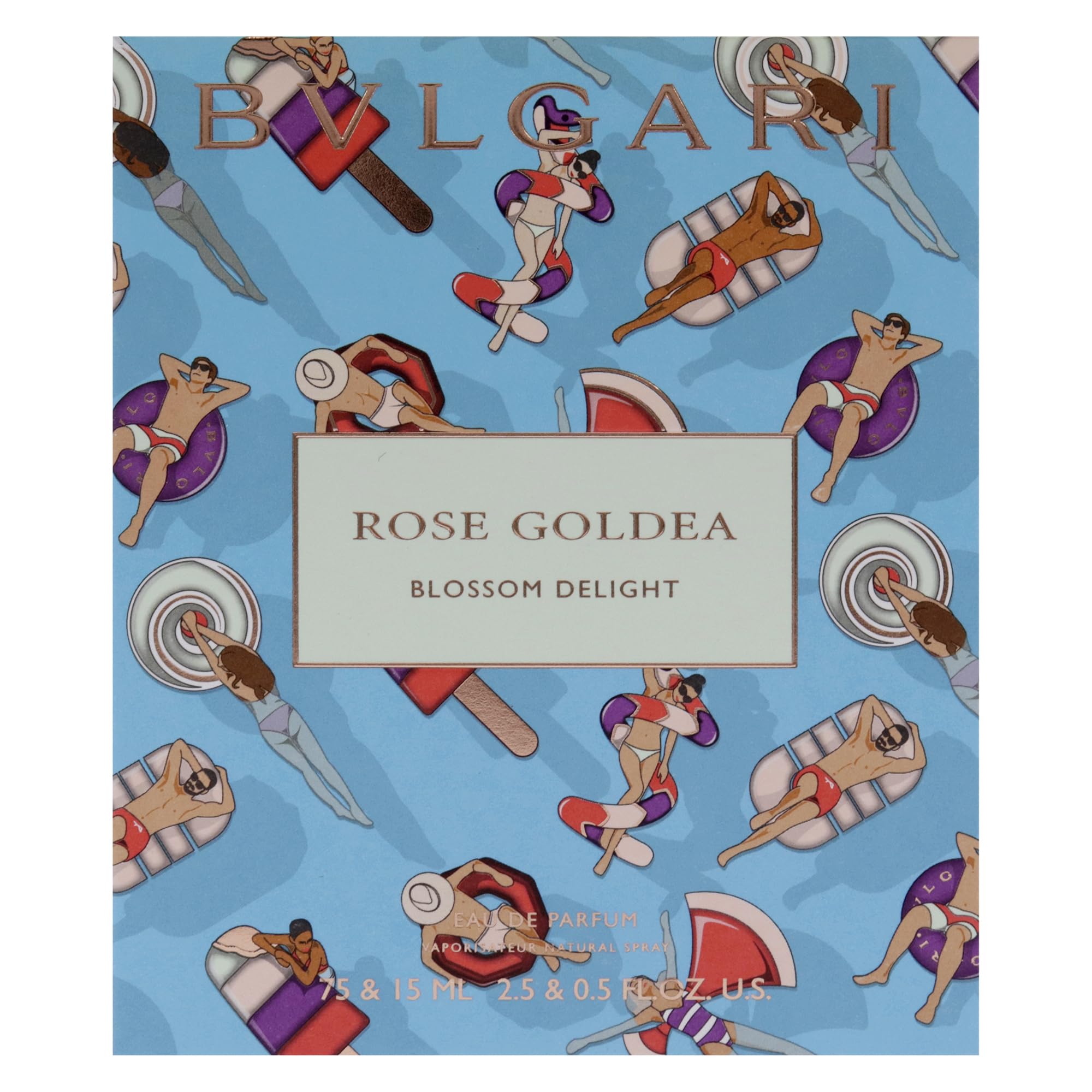 Foto 6 pulgar | Set De Regalo Perfume Bvlgari Rose Goldea Blossom Delight  75 Ml  2 Piezas - Venta Internacional.