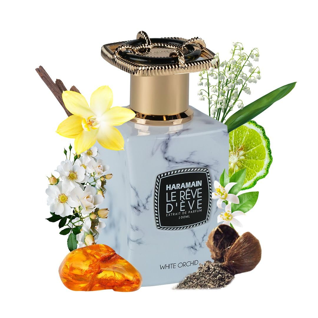 Foto 3 | Perfume Al Haramain Le Reve Deve White Orchid Edp 100 Ml Para Mujer - Venta Internacional.