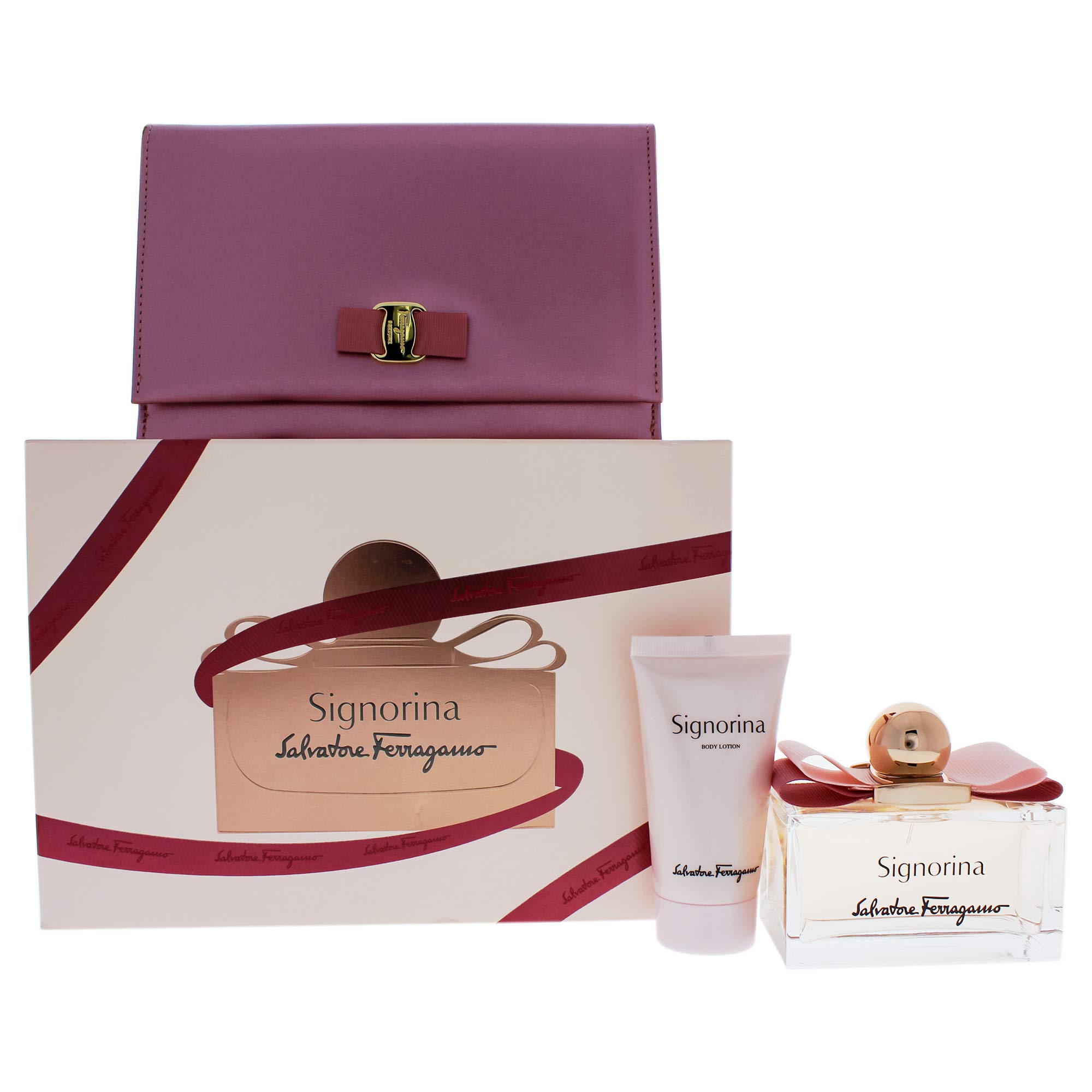 Foto 2 pulgar | Estuche para Mujer Salvatore Ferragamo Signorina 3 Piezas - Venta Internacional