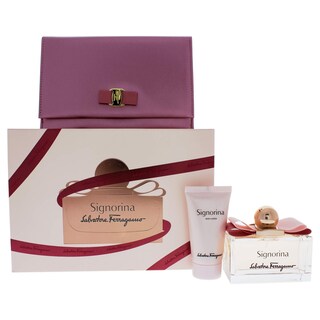 Foto 1 | Estuche para Mujer Salvatore Ferragamo Signorina 3 Piezas - Venta Internacional