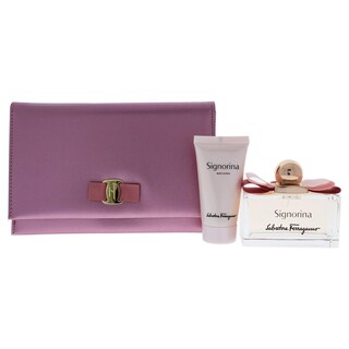 Foto 2 | Estuche para Mujer Salvatore Ferragamo Signorina 3 Piezas - Venta Internacional