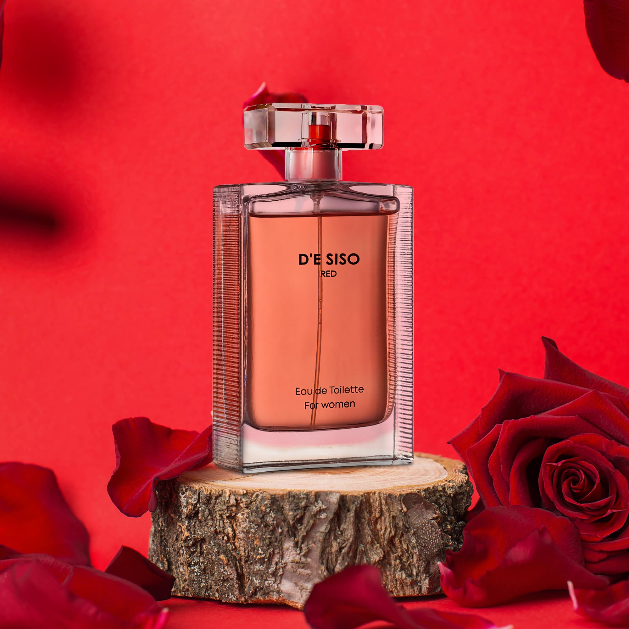 Foto 2 | Perfume D'e Siso Classic Red Sweet Eau De Toilette Para Mujer  100 Ml - Venta Internacional.