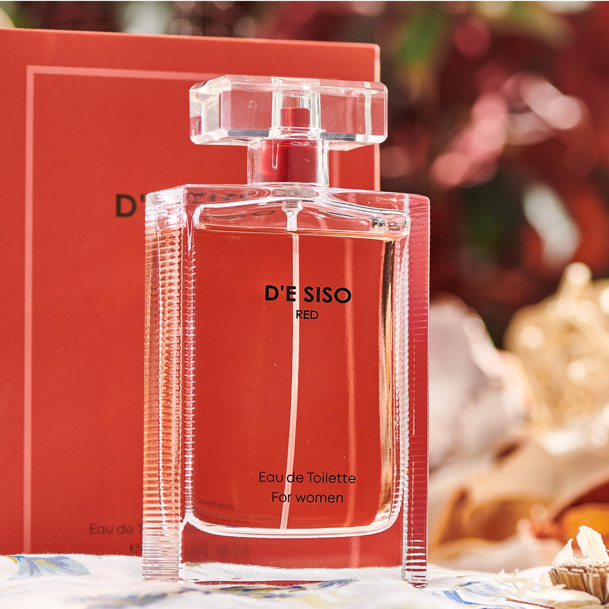 Foto 7 pulgar | Perfume D'e Siso Classic Red Sweet Eau De Toilette Para Mujer  100 Ml - Venta Internacional.