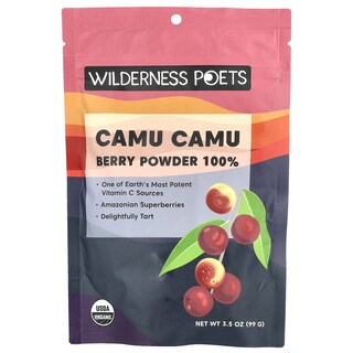 Foto 1 | Polvo De Bayas De Camu Camu Wilderness Poets Organic 99 G - Venta Internacional.