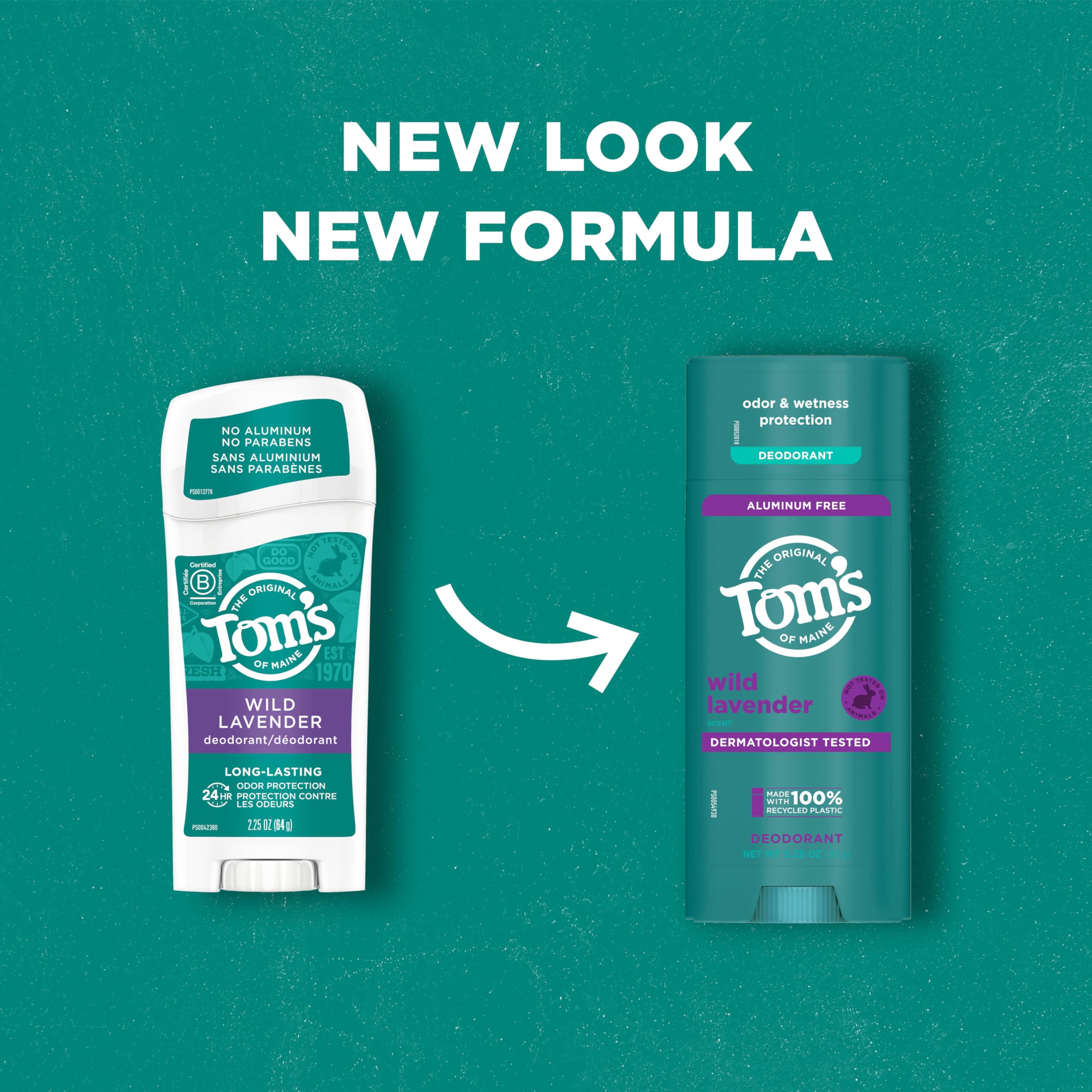 Foto 4 pulgar | Desodorante Tom's Of Maine Wild Lavender 96 Ml (paquete De 2) - Venta Internacional.