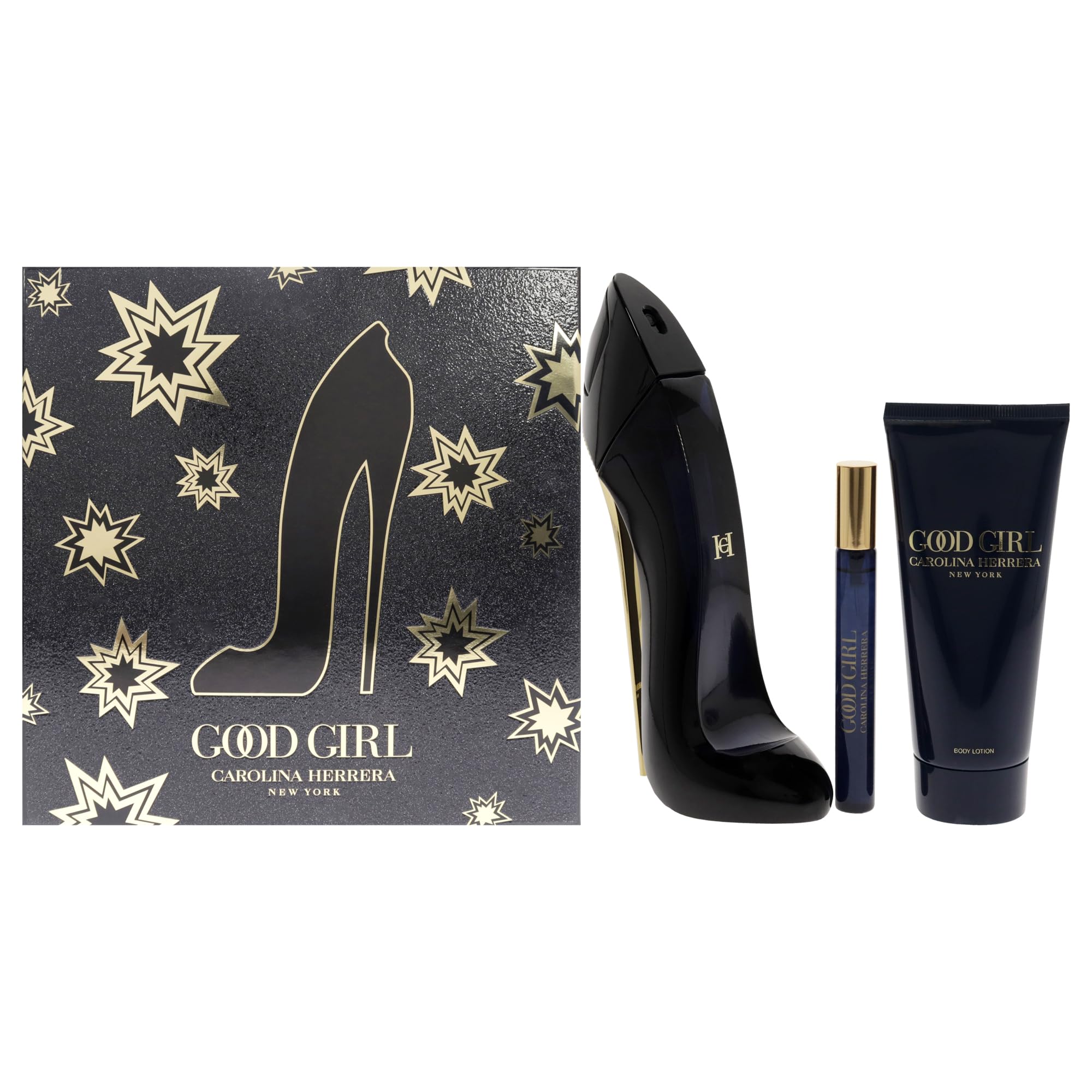 Foto 2 pulgar | Perfume Carolina Herrera Good Girl Eau De Parfum  80 Ml  Juego De 3 Unidades - Venta Internacional.