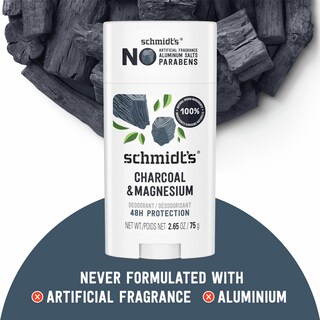 Foto 3 | Desodorante Schmidt's De Carbón Y Magnesio 78 Ml Protección 24 Horas - Venta Internacional.
