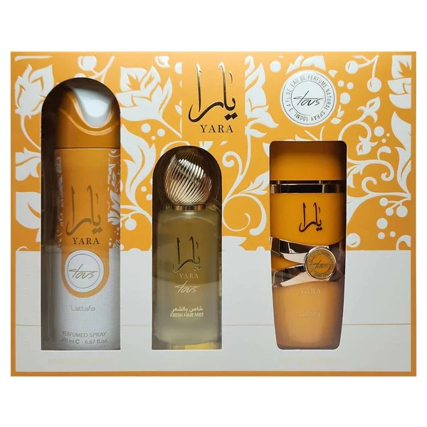 Foto 2 pulgar | Set De Regalo Perfume Lattafa Yara Tous  3 Unidades  100 Ml  Eau De Parfum - Venta Internacional.