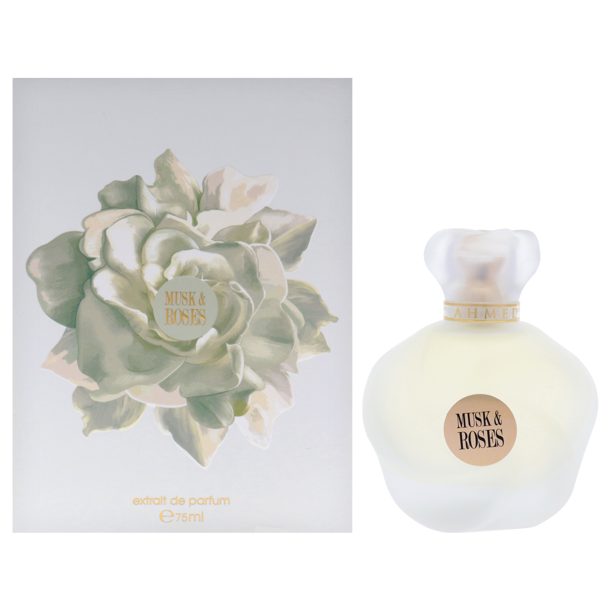 Foto 3 pulgar | Perfume Ahmed Al Maghribi De Almizcle Y Rosas  75 Ml  Unisex - Venta Internacional.