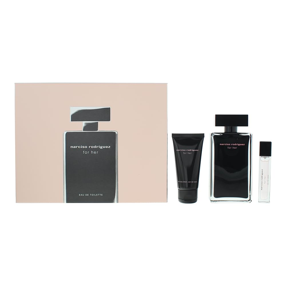 Foto 2 pulgar | Set De Regalo Perfume Narciso Rodriguez For Her Edt De 100 Ml - Venta Internacional.