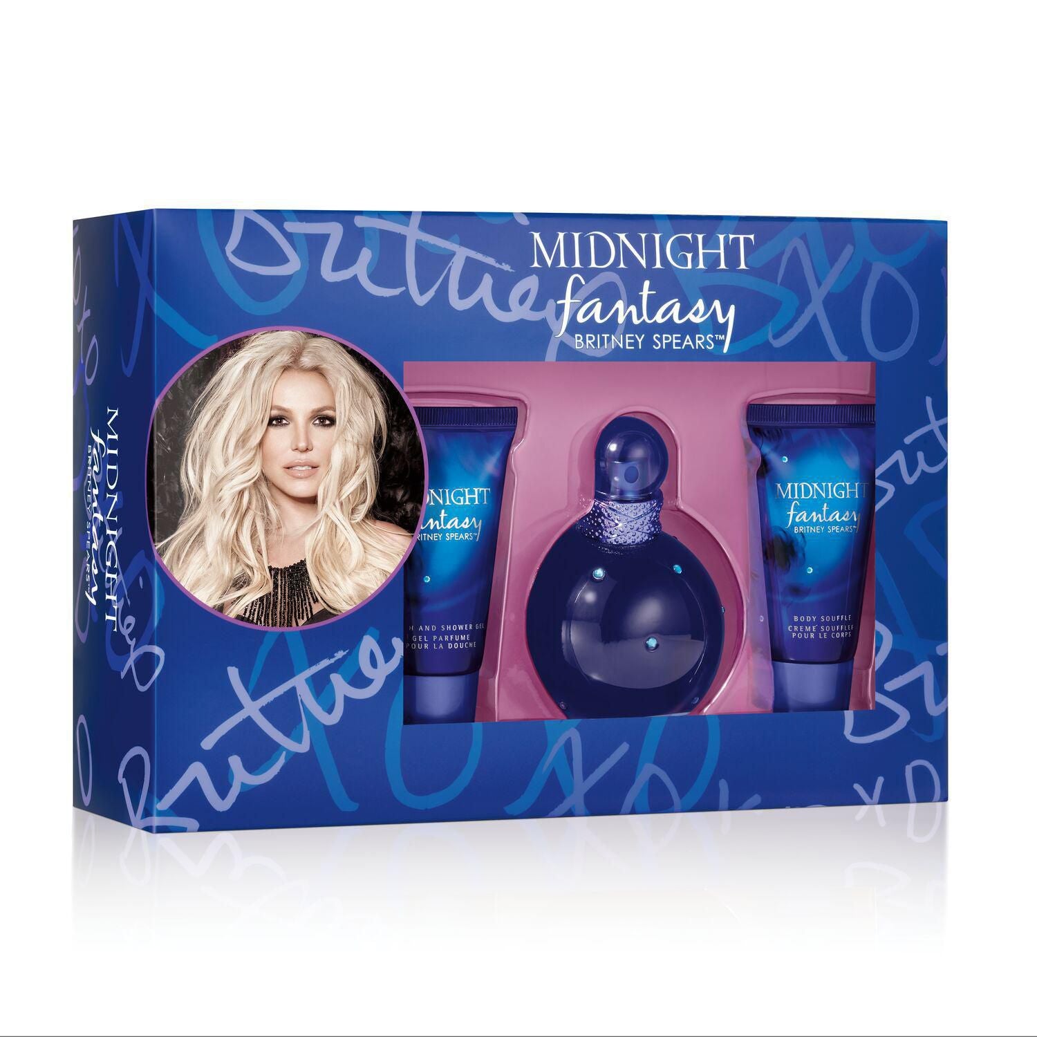 Foto 2 pulgar | Perfume Britney Spears Midnight Fantasy De 100 Ml  Juego De 3 Piezas Para Mujer - Venta Internacional.