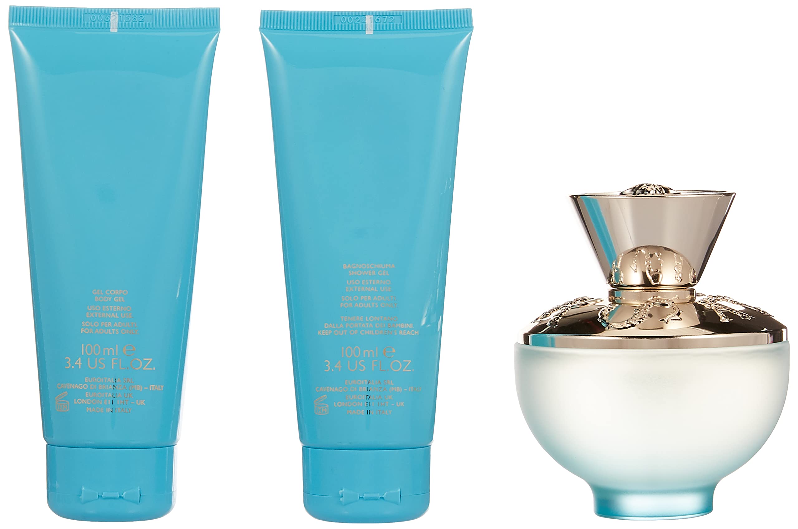 Foto 4 pulgar | Set De Regalo Versace Dylan Turquesa Para Mujer Con Gel De Ducha  Gel Corporal  Perfume Edt Y Bolsa - Venta Internacio